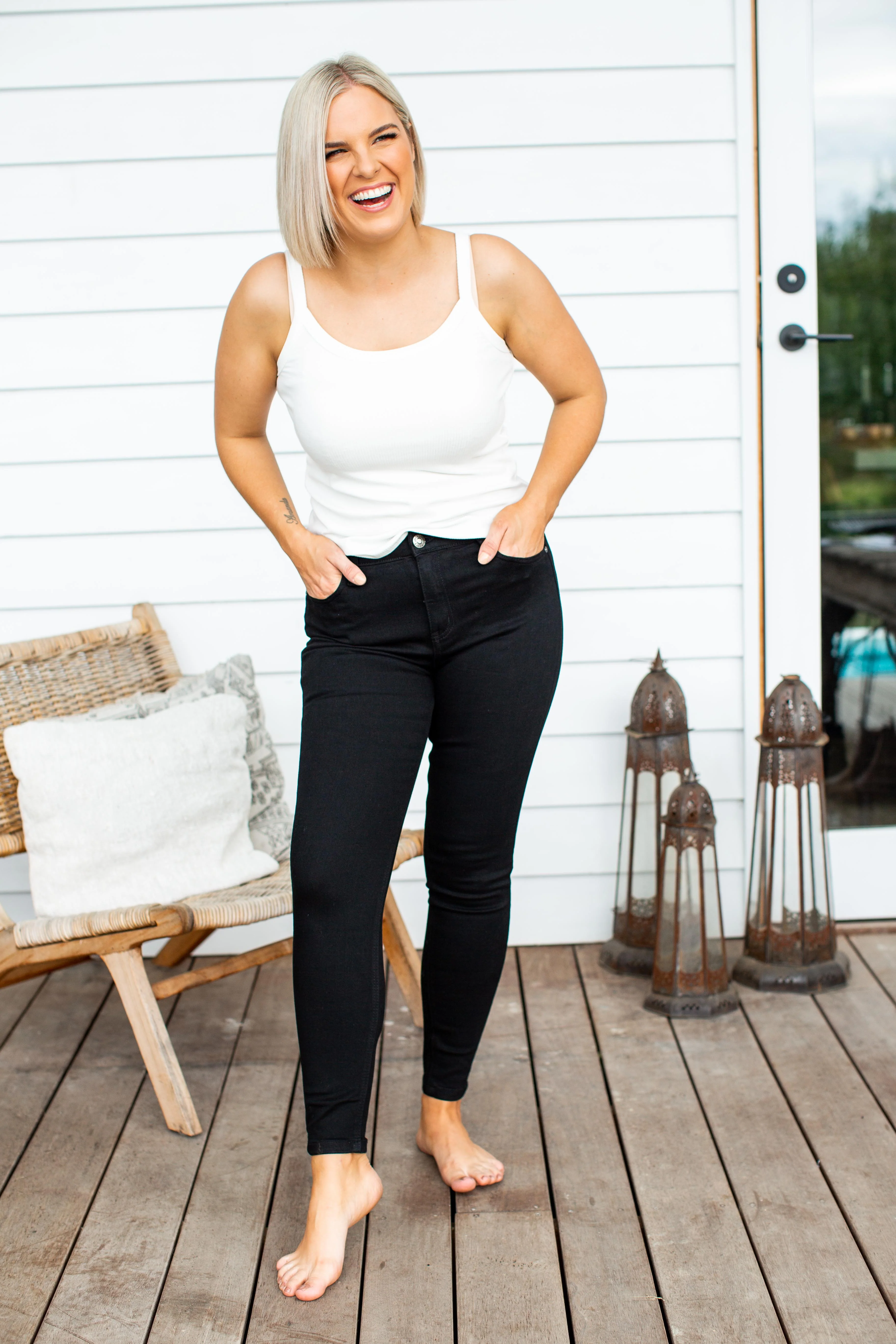 Leroy Jeans in Black - Image 2