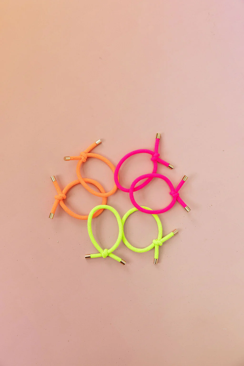 6 Pack Hair Ties in Neon - Image 7