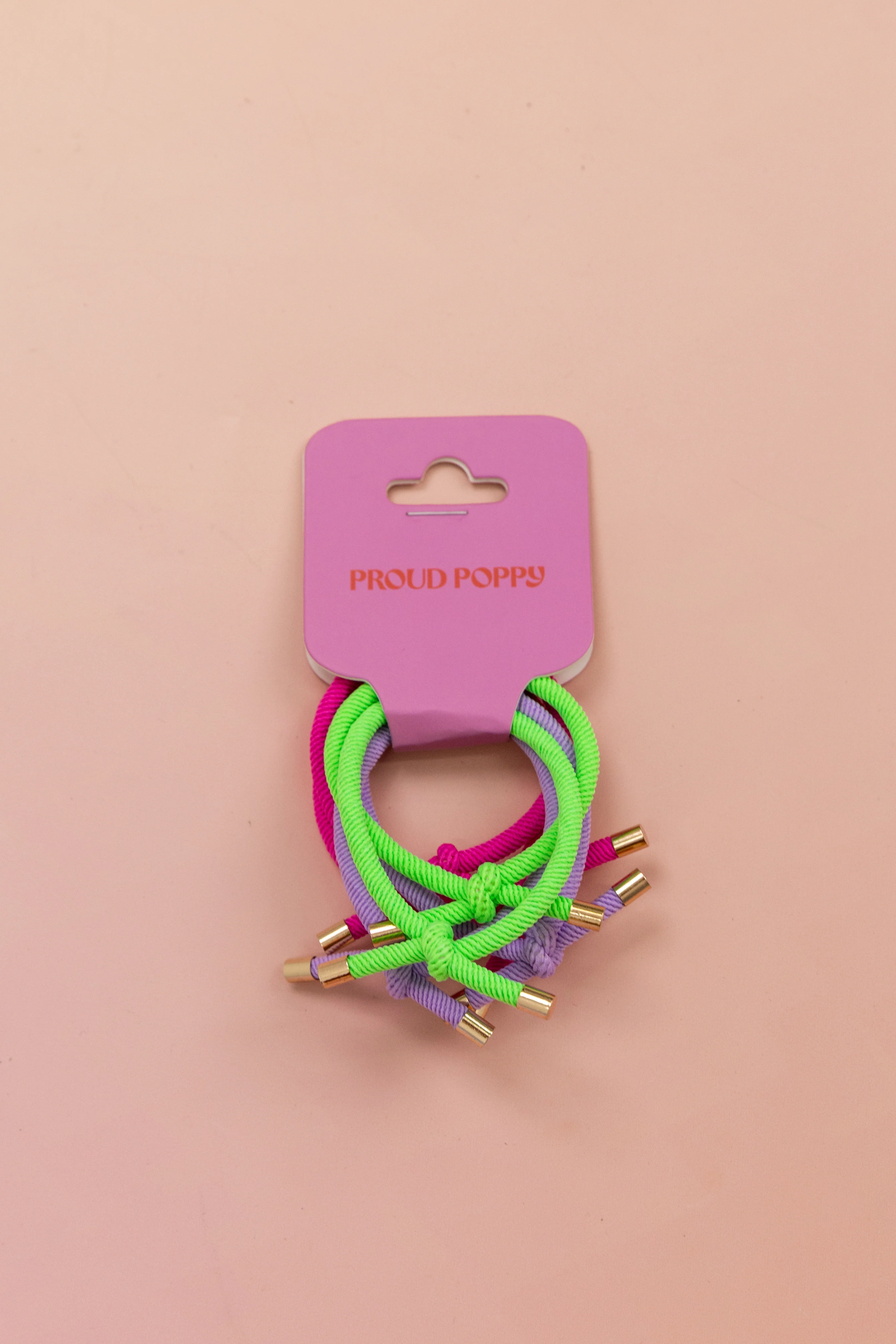 6 Pack Hair Ties in Rainbow Colours - Image 10