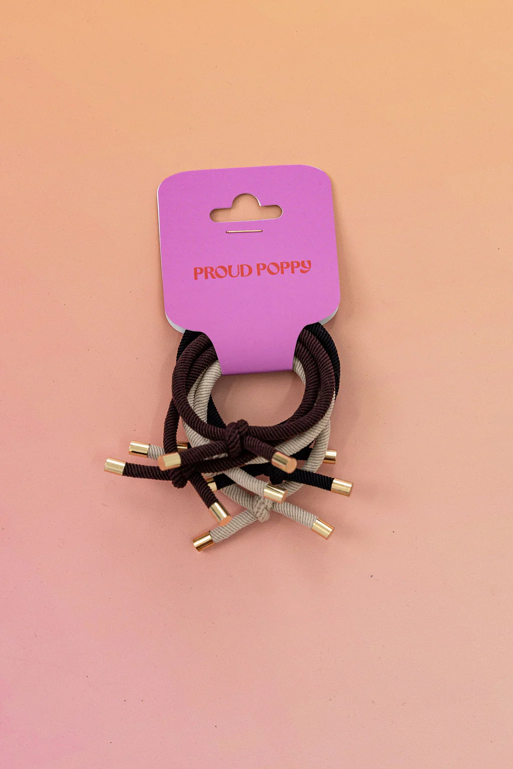 6 Pack Hair Ties in Neutrals - Image 4