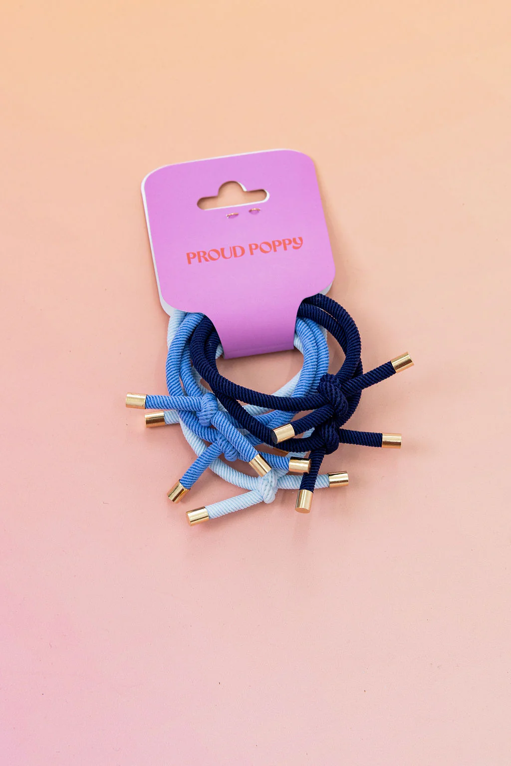6 Pack Hair Ties in Ocean Colours - Image 4