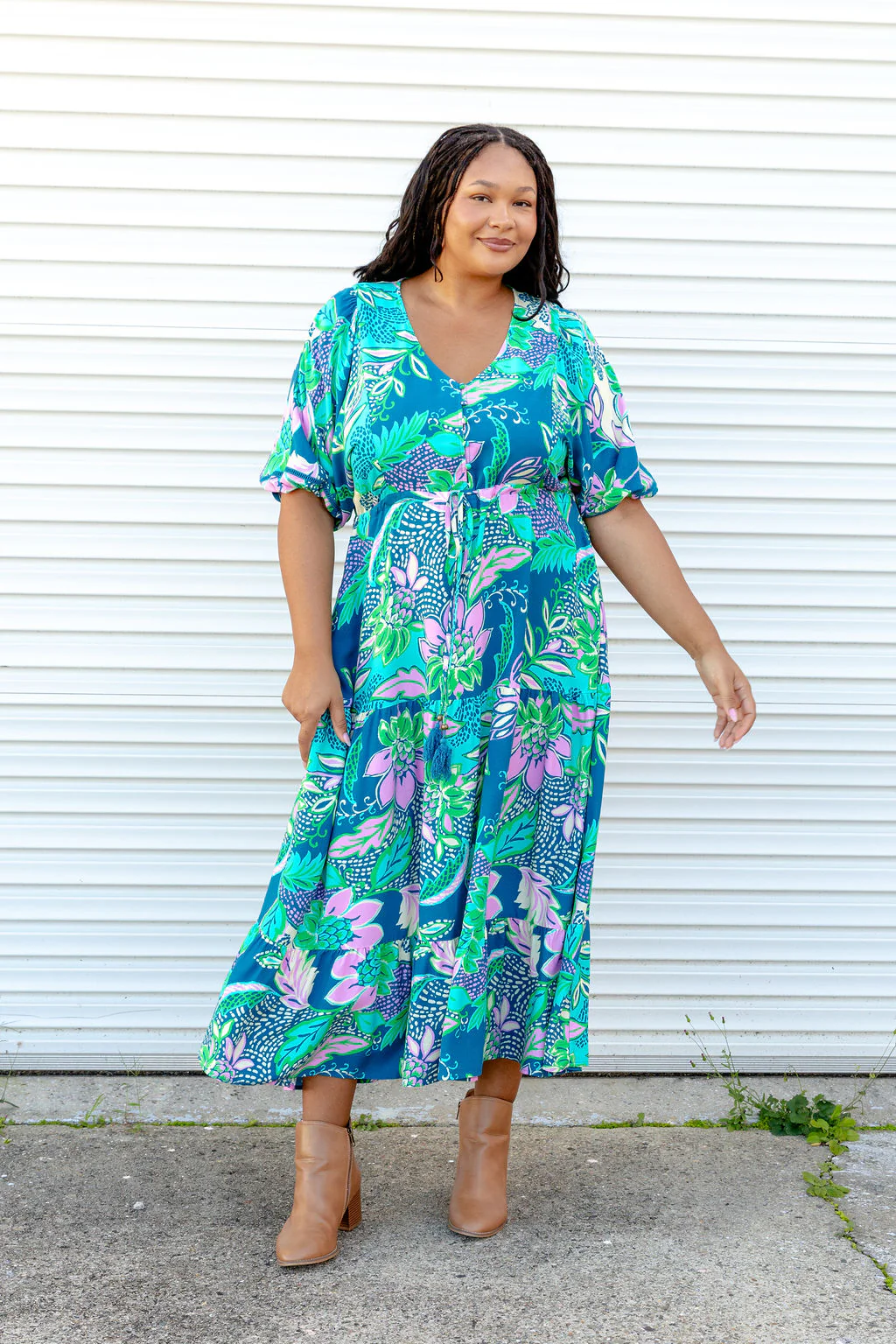 Addison Dress in Kosum Pink - Image 12