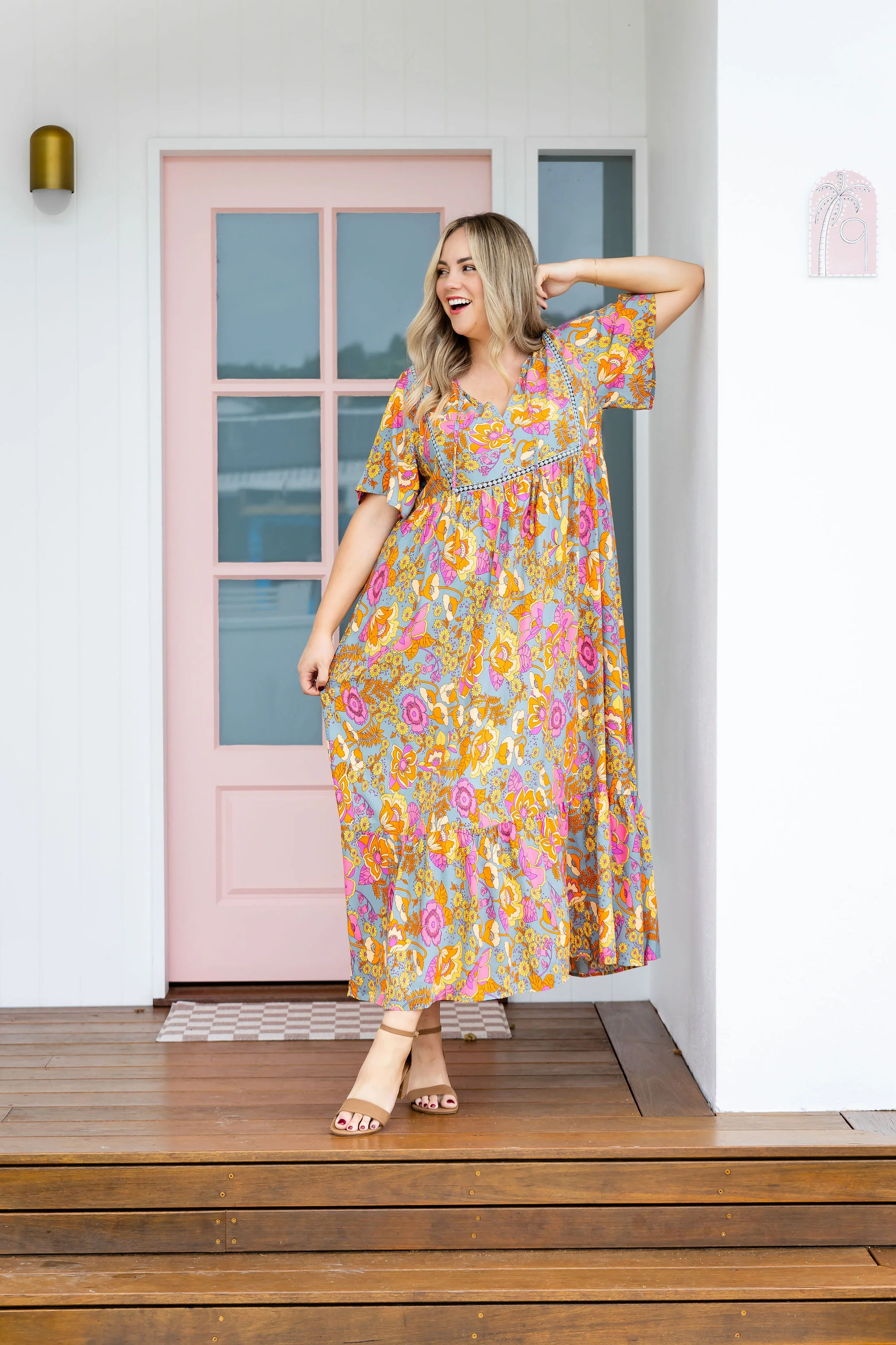 Aisha Maxi Dress - Image 7