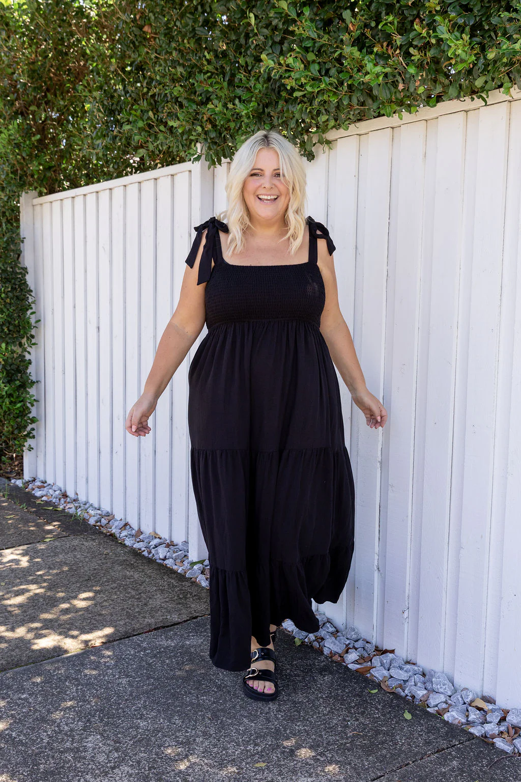 Allegra Dress in Black - Image 12