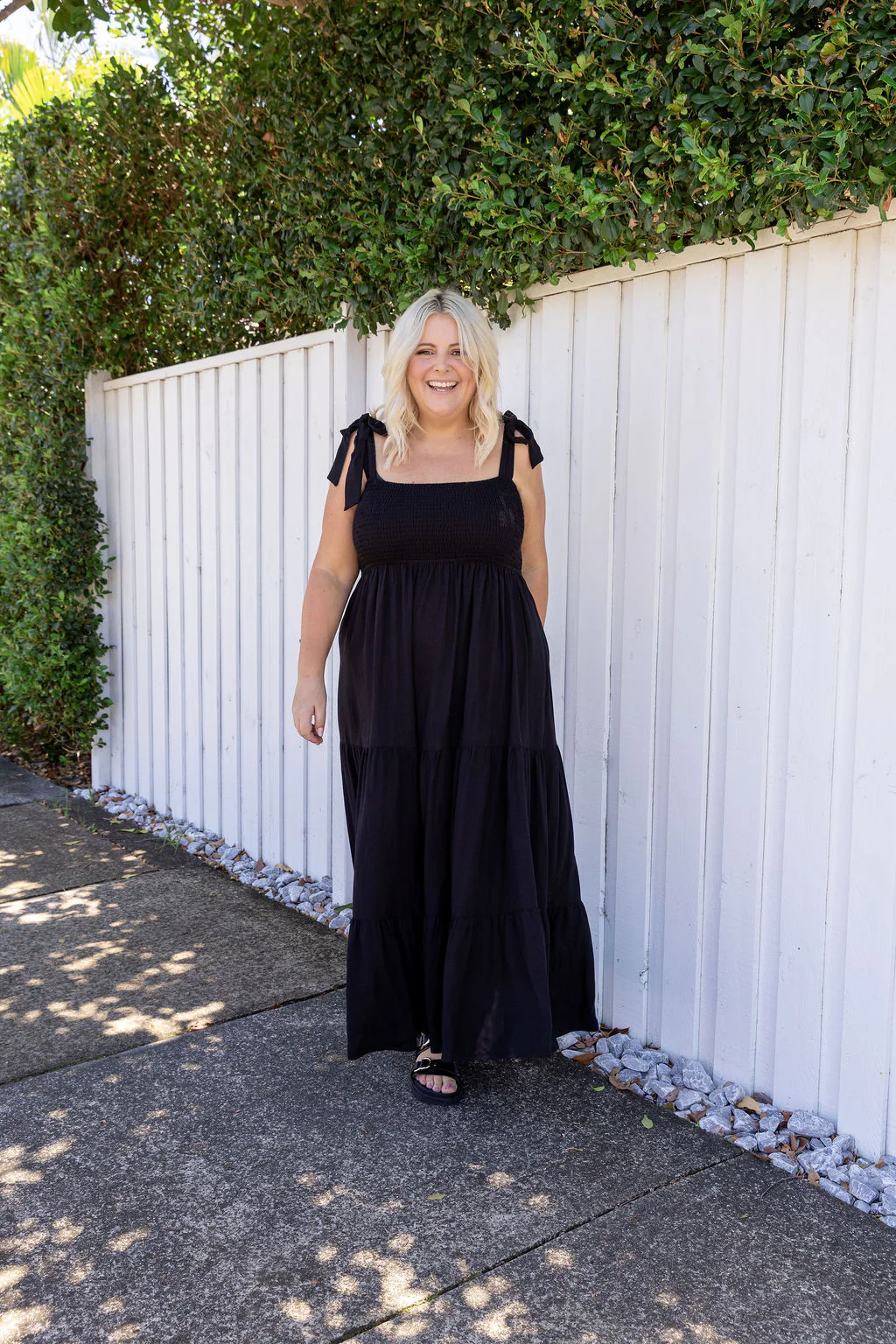 Allegra Dress in Black - Image 5