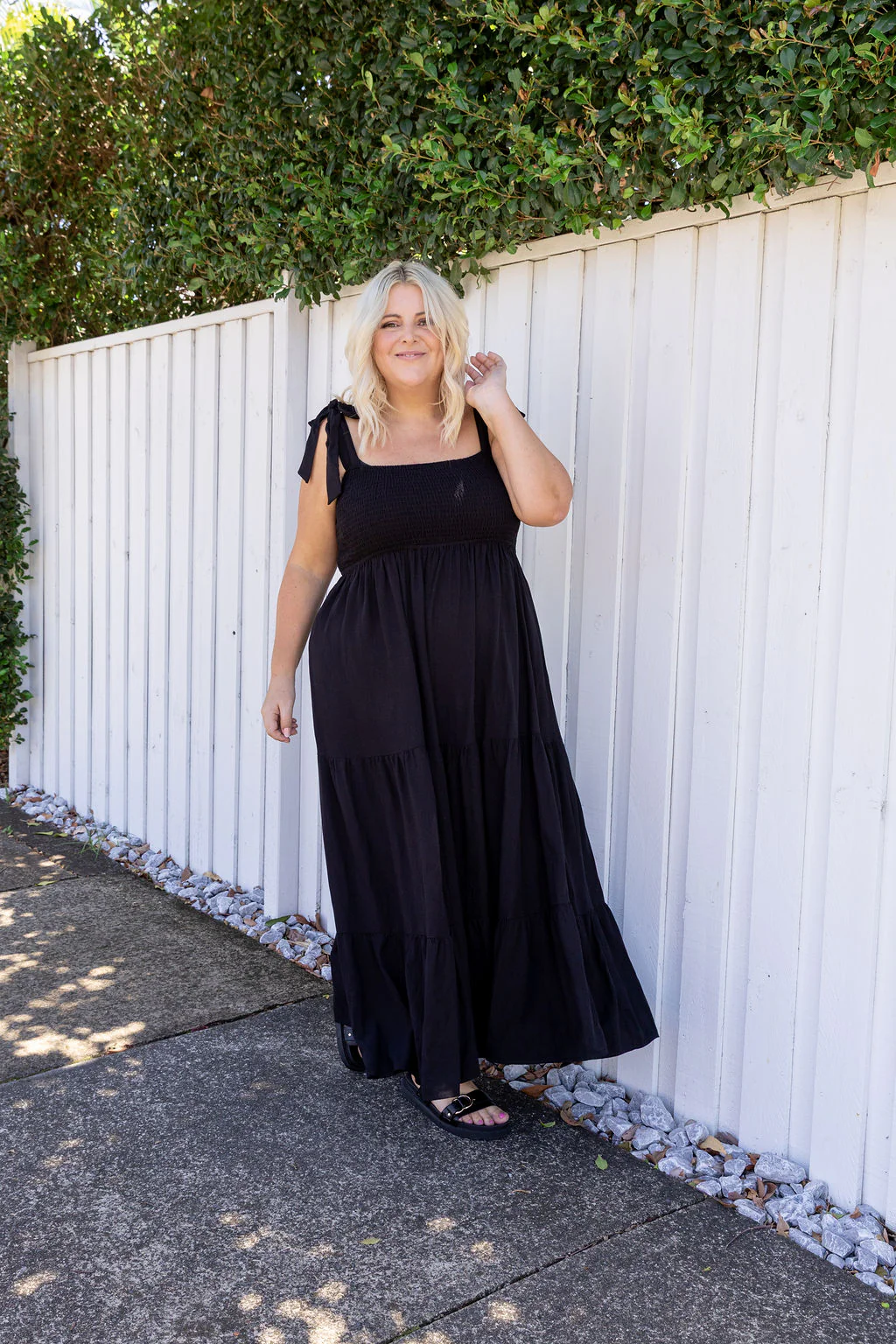 Allegra Dress in Black - Image 6