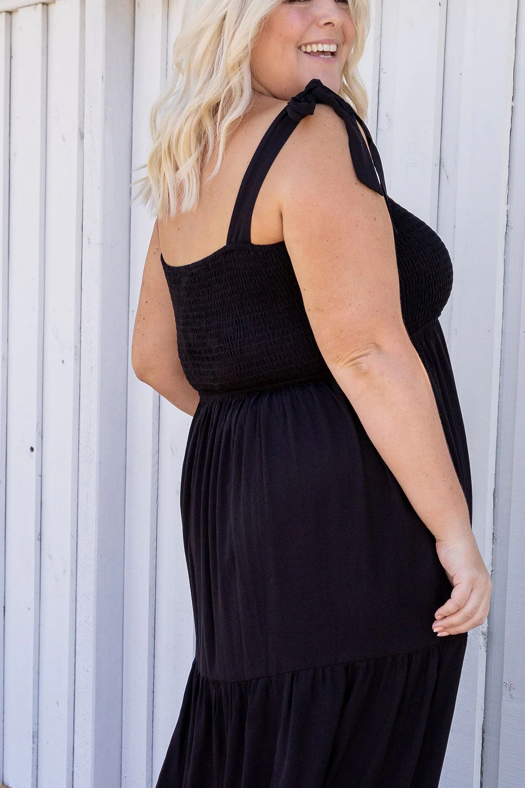 Allegra Dress in Black - Image 9