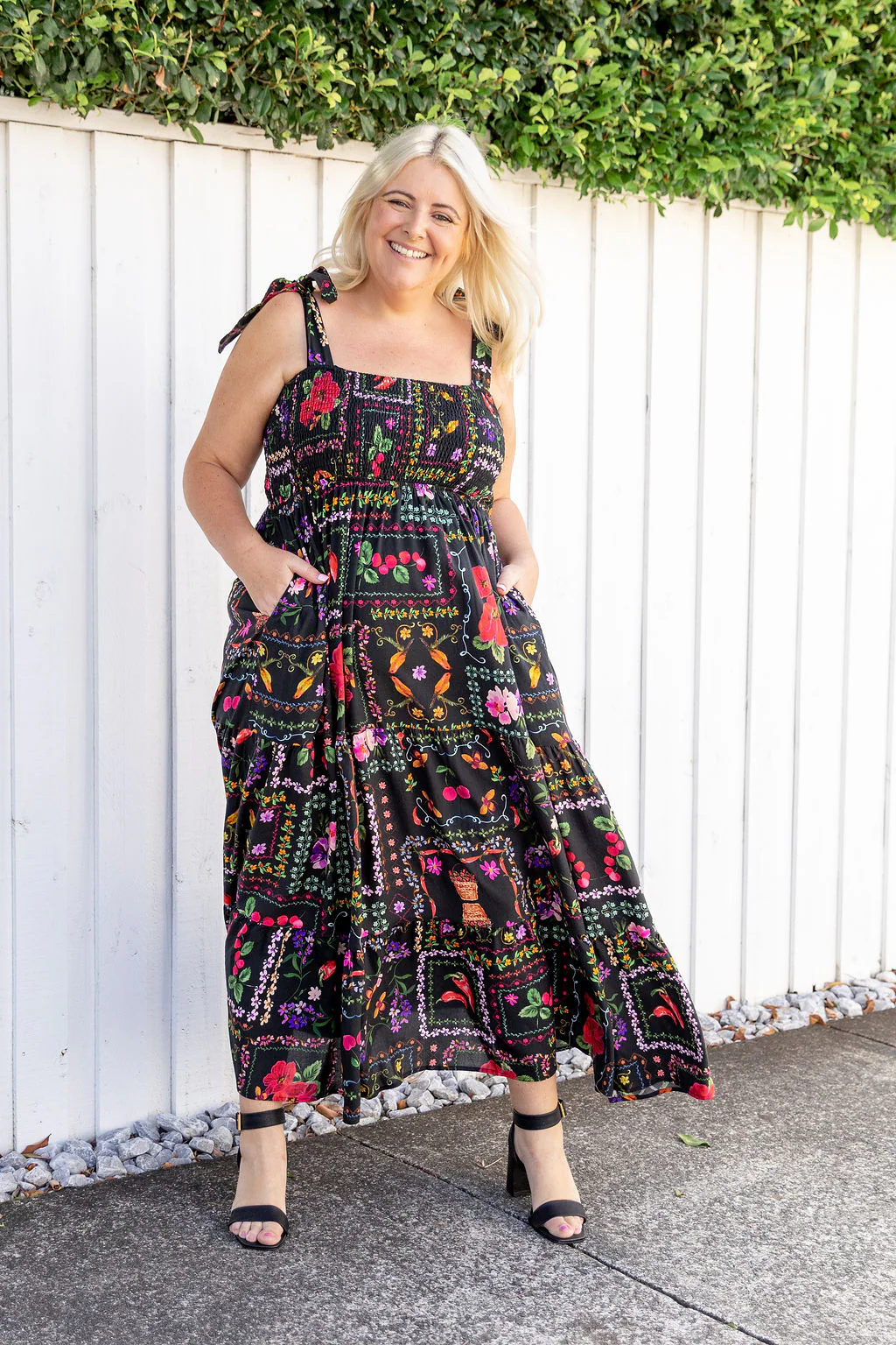 Allegra Maxi Dress in Sweet Bee - Image 10