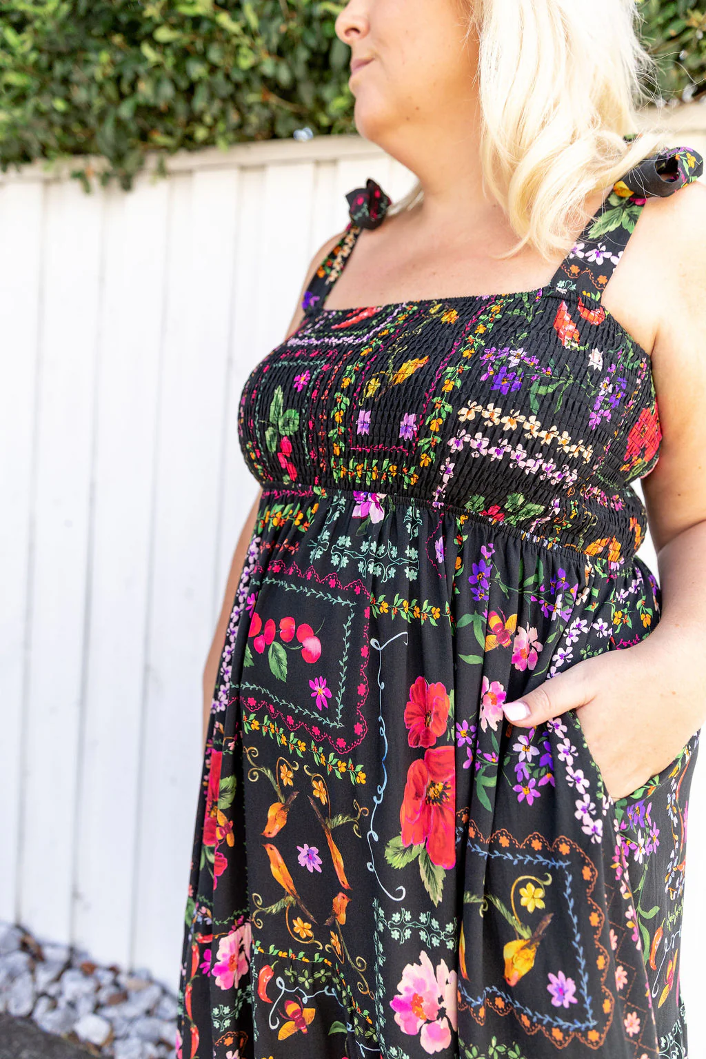 Allegra Maxi Dress in Sweet Bee - Image 12