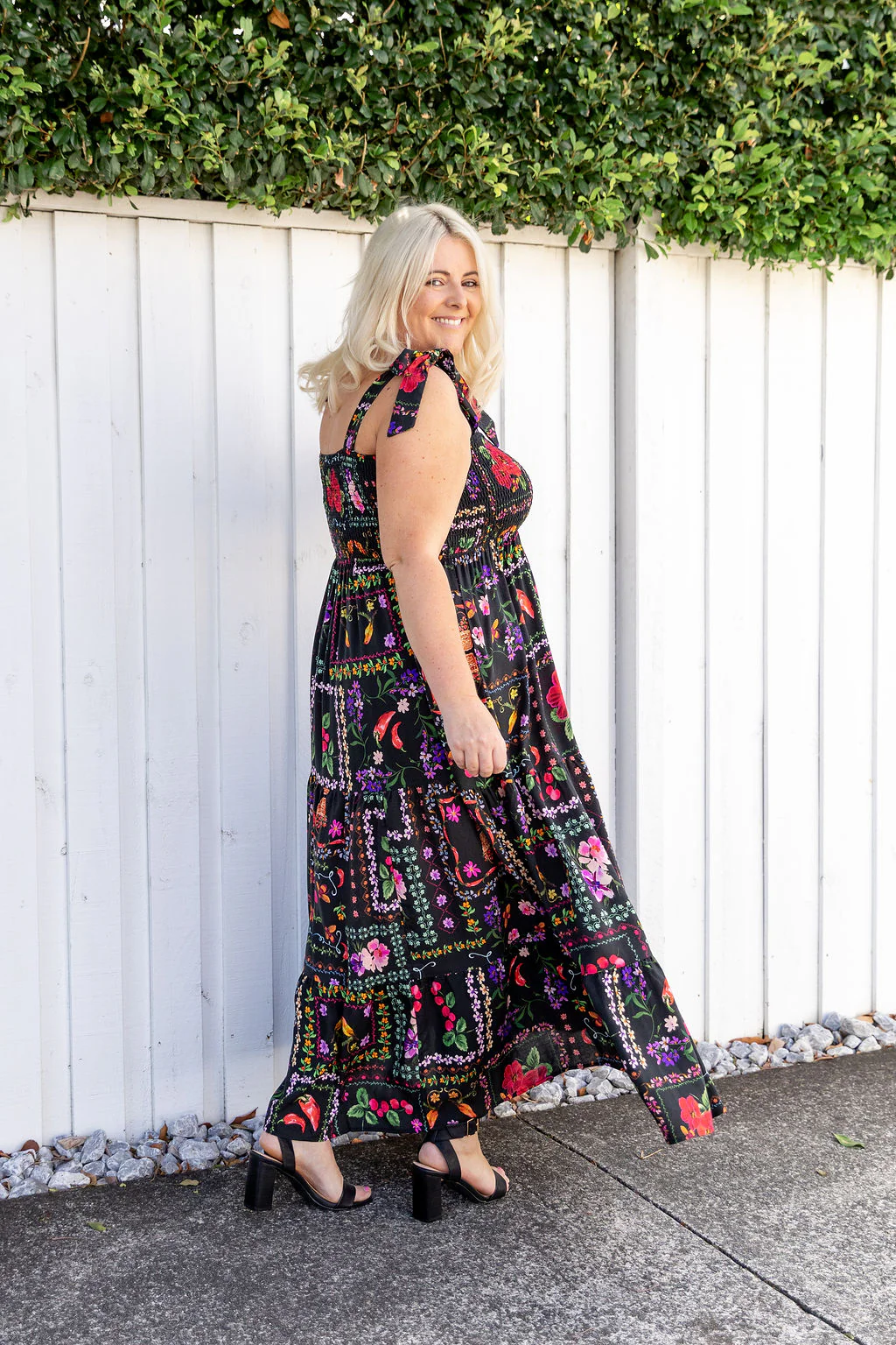 Allegra Maxi Dress in Sweet Bee - Image 17