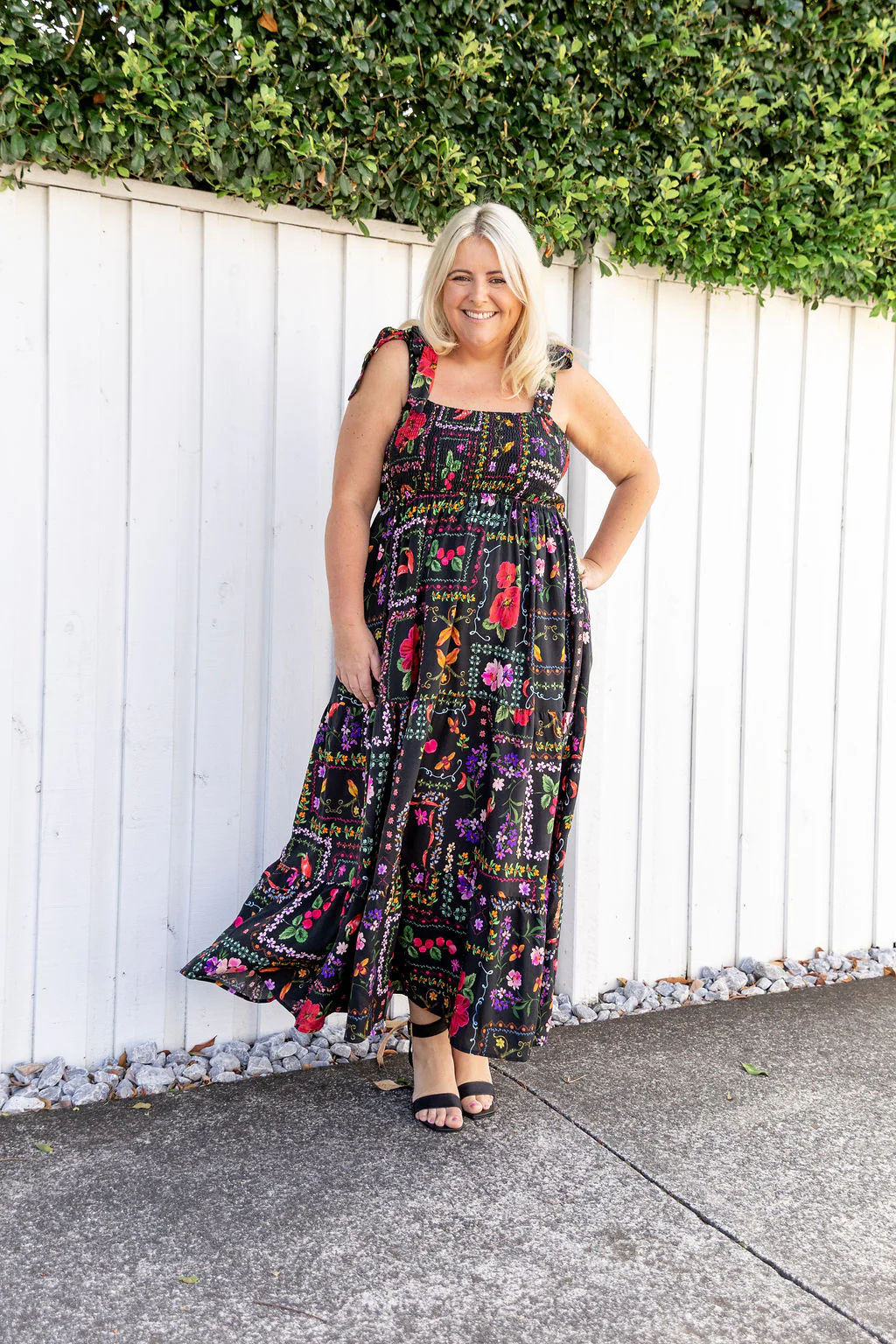 Allegra Maxi Dress in Sweet Bee - Image 18