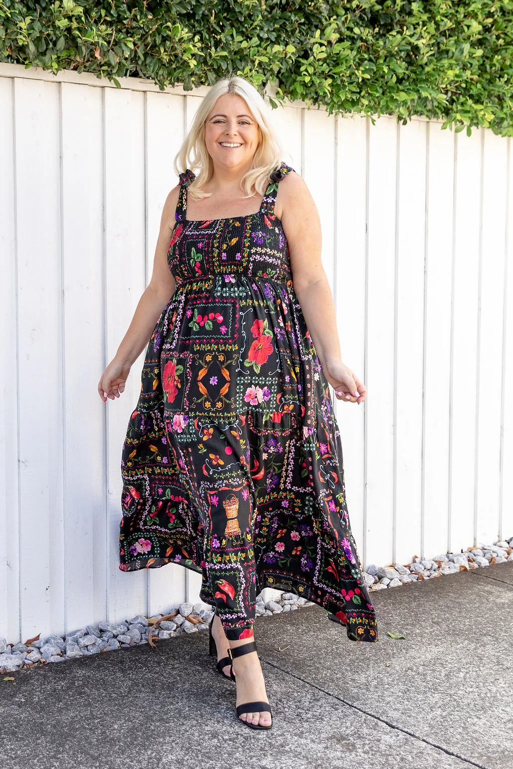 Allegra Maxi Dress in Sweet Bee - Image 5