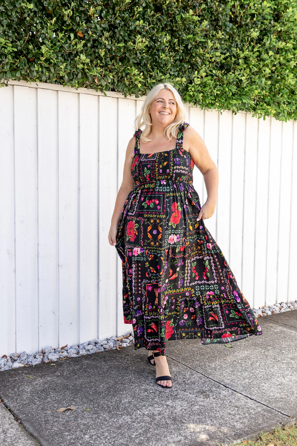 Allegra Maxi Dress in Sweet Bee - Image 6