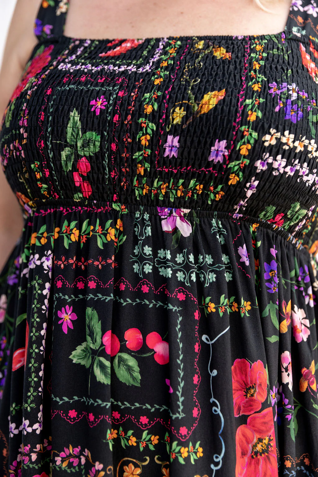 Allegra Maxi Dress in Sweet Bee - Image 7