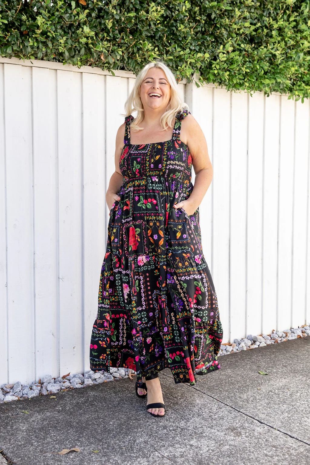 Allegra Maxi Dress in Sweet Bee - Image 8