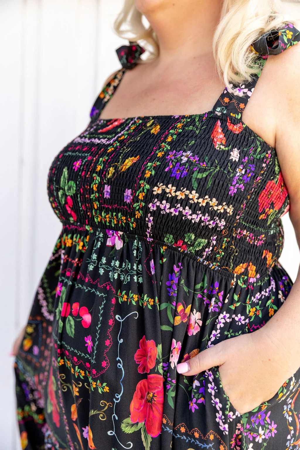 Allegra Maxi Dress in Sweet Bee - Image 9