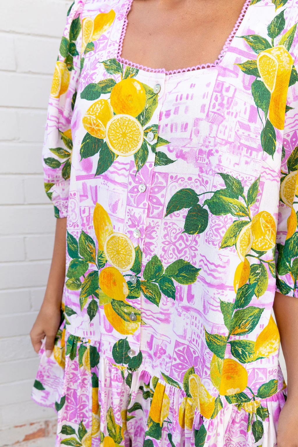 Kira Linen Blend Dress in Themis - Image 13