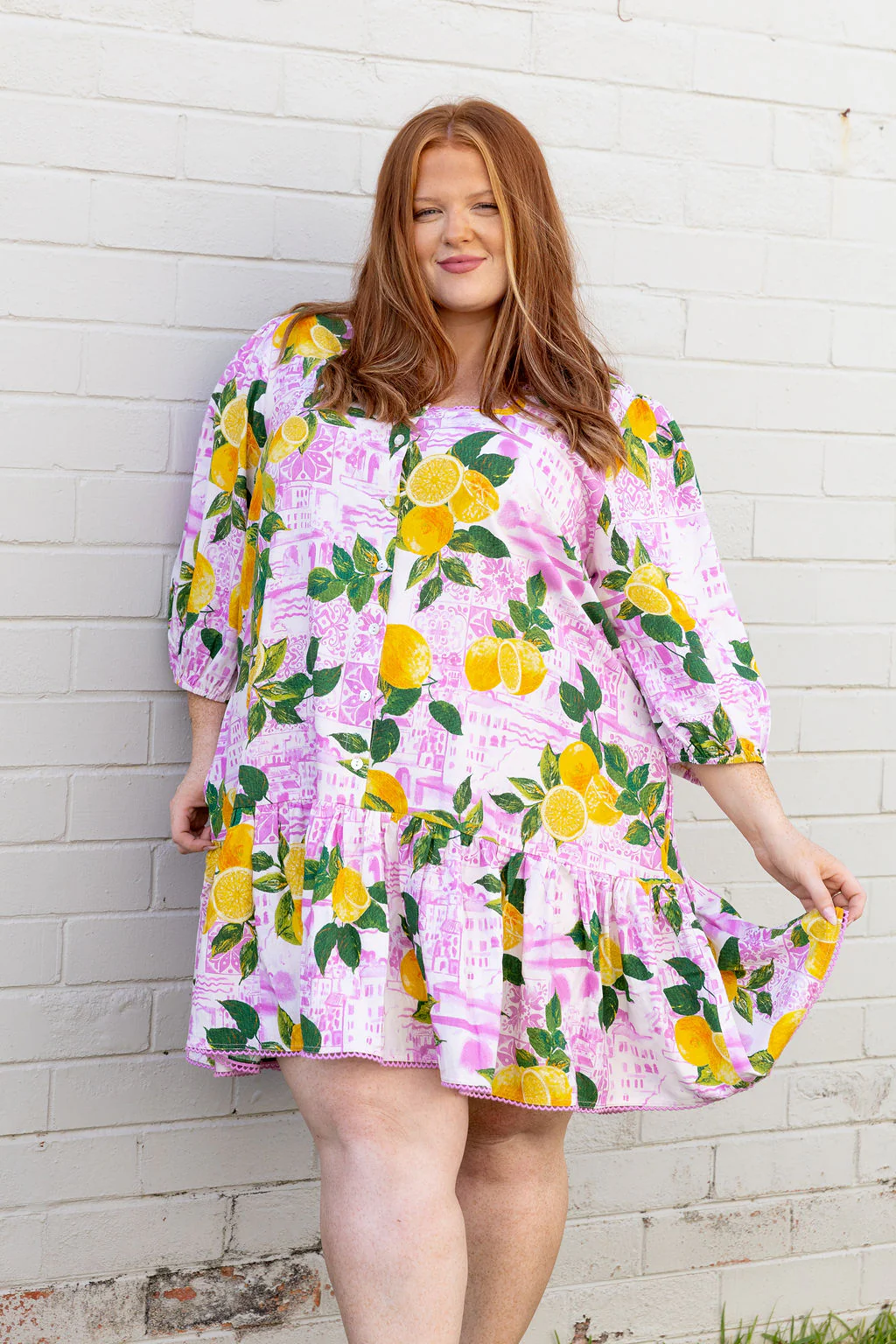 Kira Linen Blend Dress in Themis - Image 2