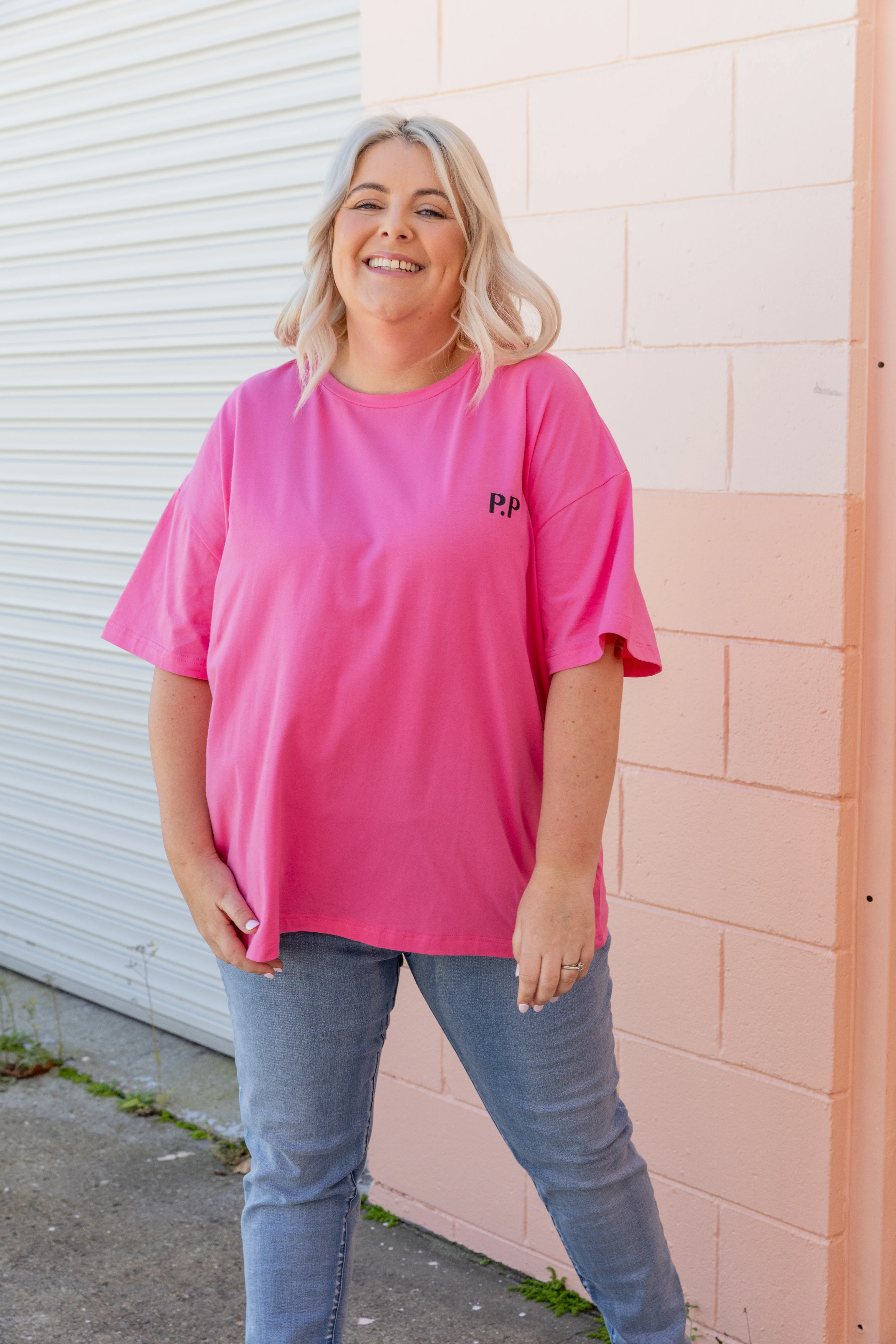 Alfie Oversized Tee In La Dolce Vita - Image 5