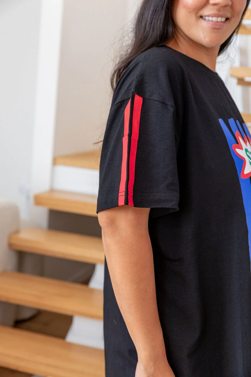 Alfie Oversized Tee in Spicy - Image 7