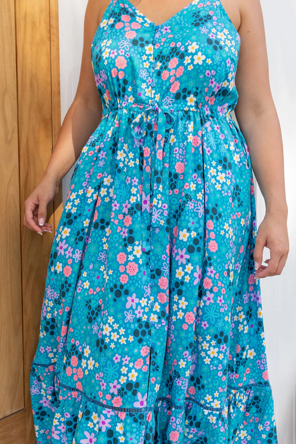 April Maxi Dress in Itsy Bitsy by Kasey Rainbow - Image 4