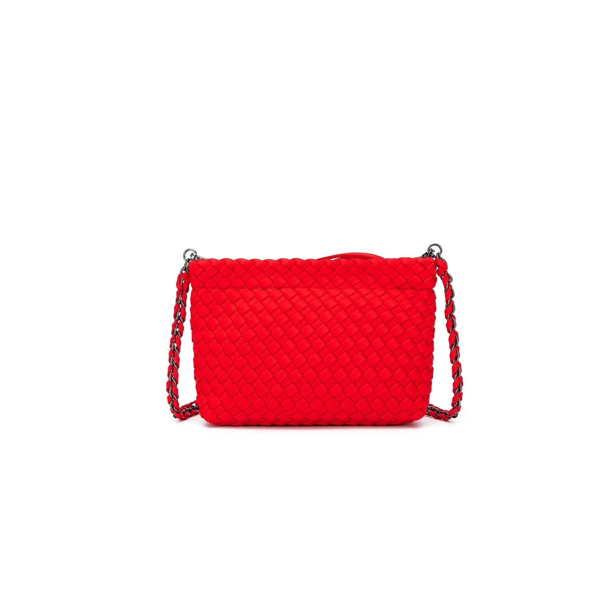 Aria Red Clutch Crossbody Bag by Black Caviar - Image 2