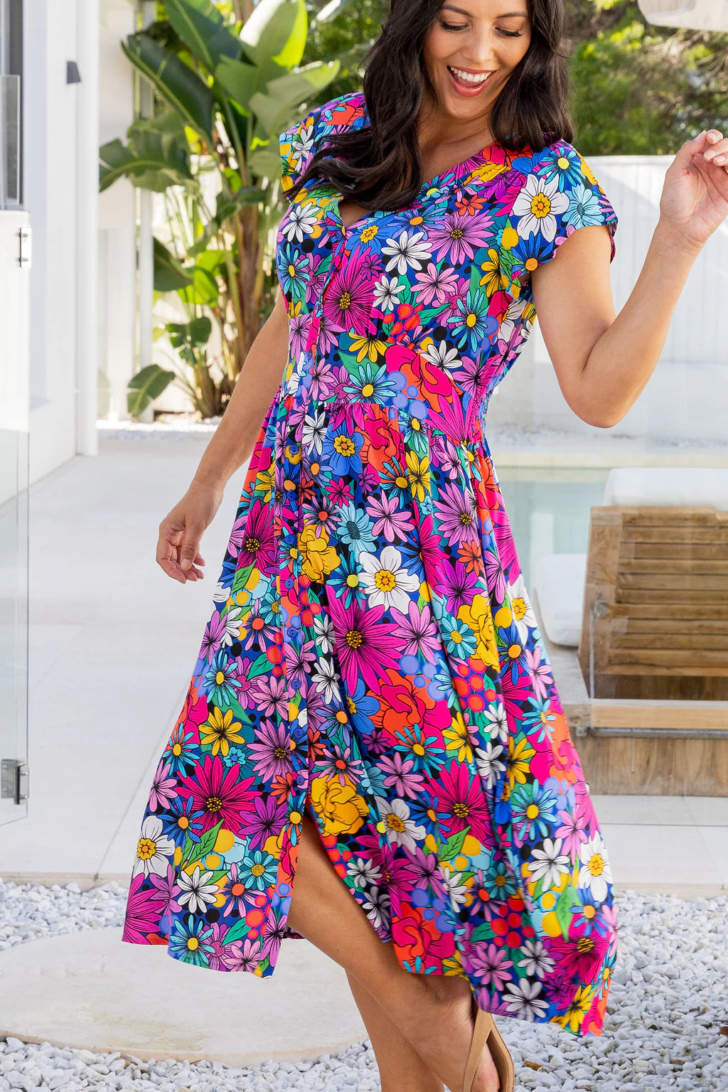 Aurora Midi Dress in Beau-Kay by Kasey Rainbow - Image 10