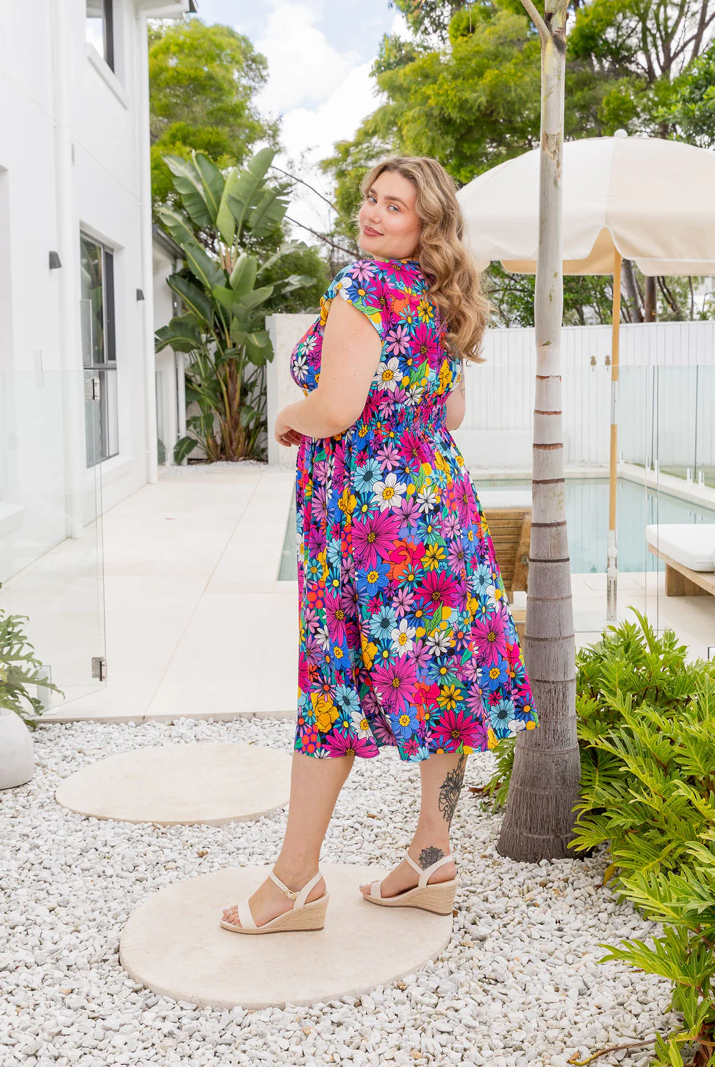 Aurora Midi Dress in Beau-Kay by Kasey Rainbow - Image 11