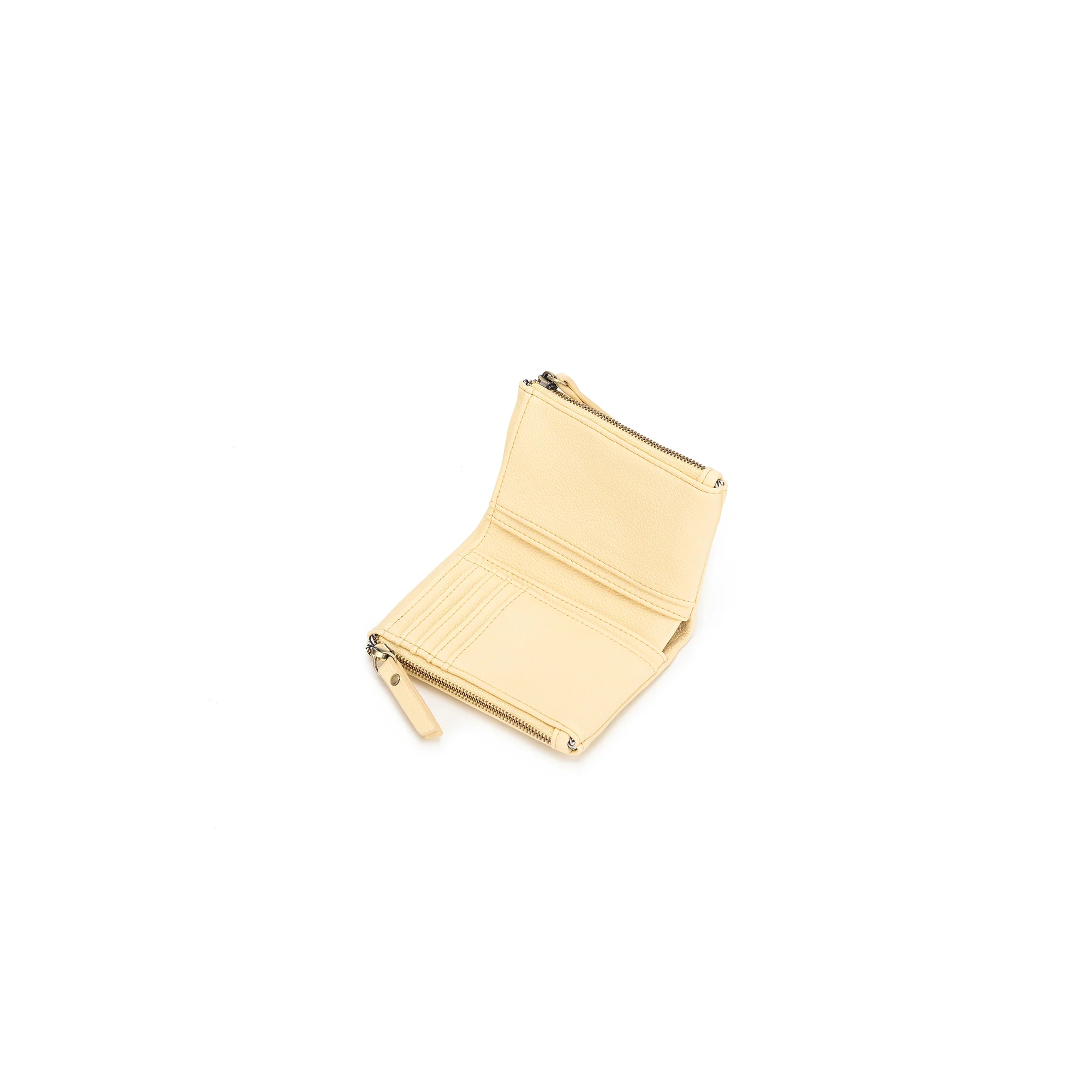 Avril Yellow Chiffon Mini Wallet by Black Caviar - Image 5