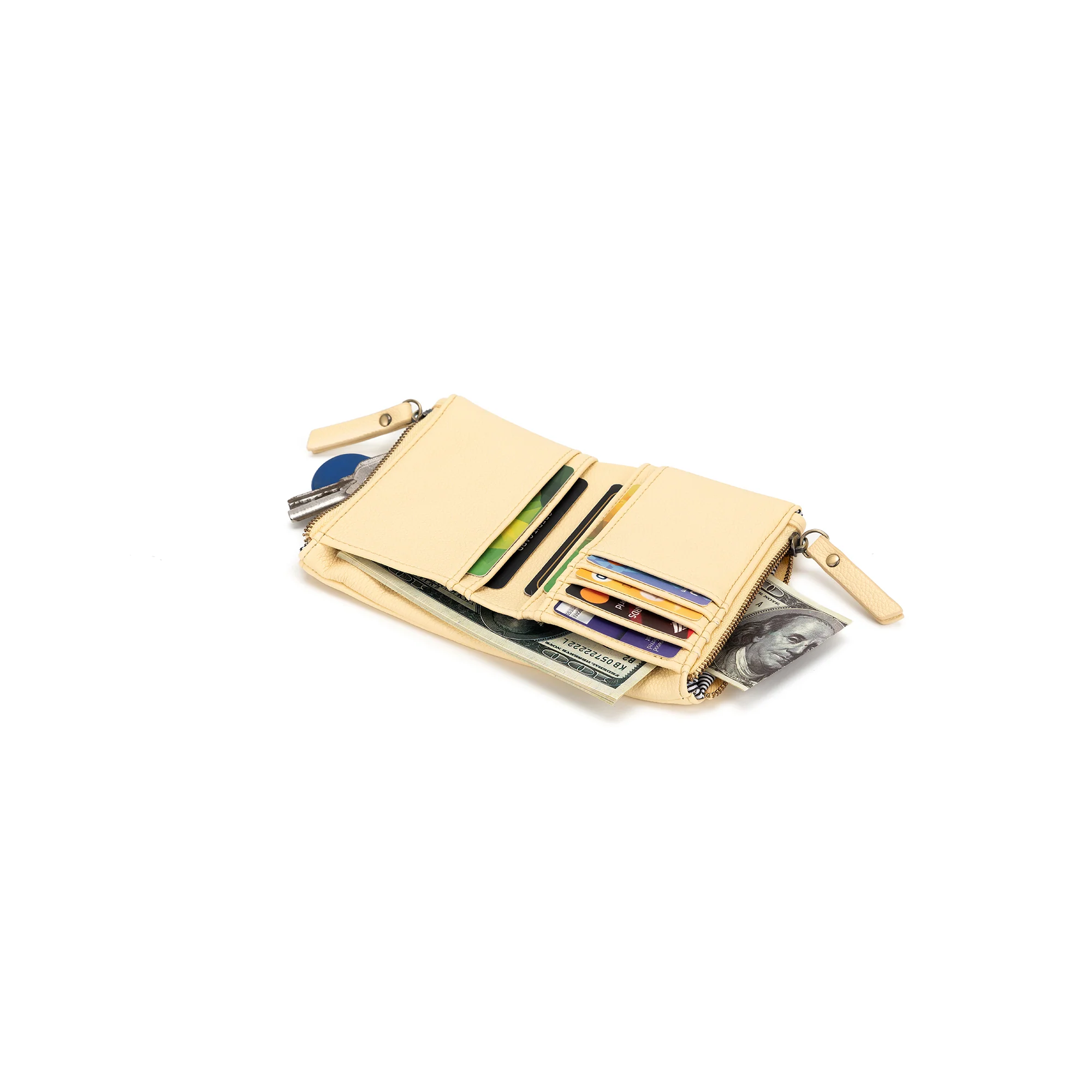 Avril Yellow Chiffon Mini Wallet by Black Caviar - Image 7