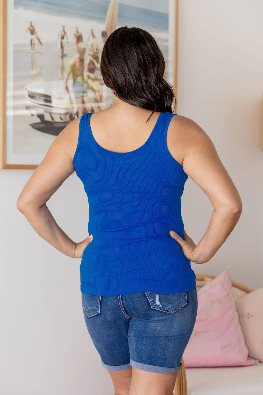 Billi Tank in Cobalt Blue - Image 11