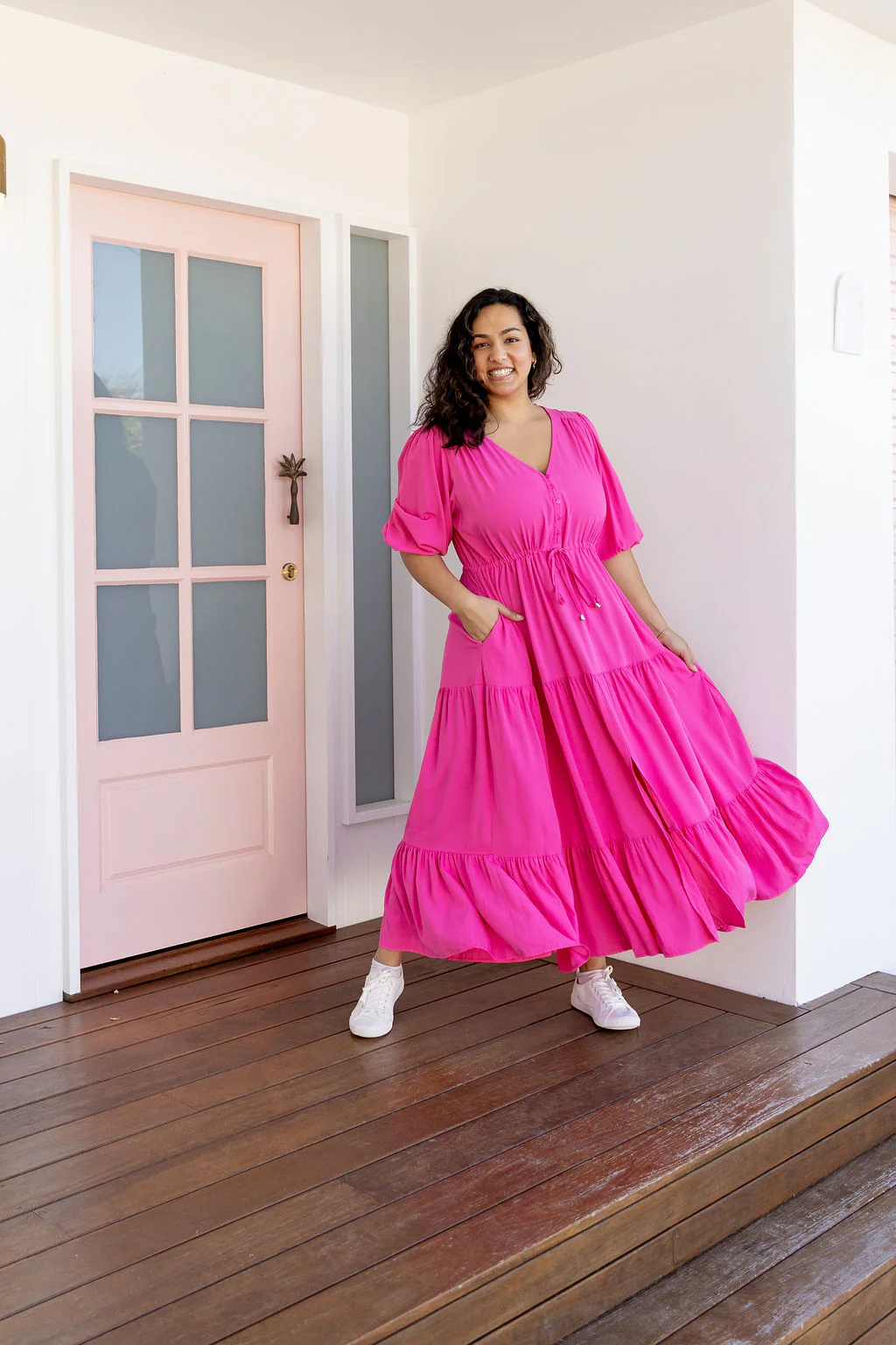 Billie Dress in Pink - Image 15