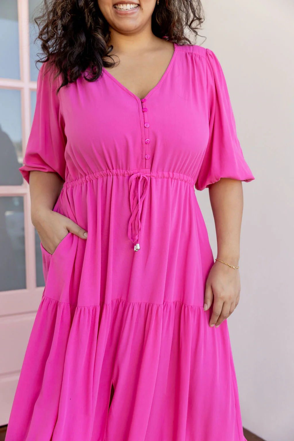 Billie Dress in Pink - Image 17