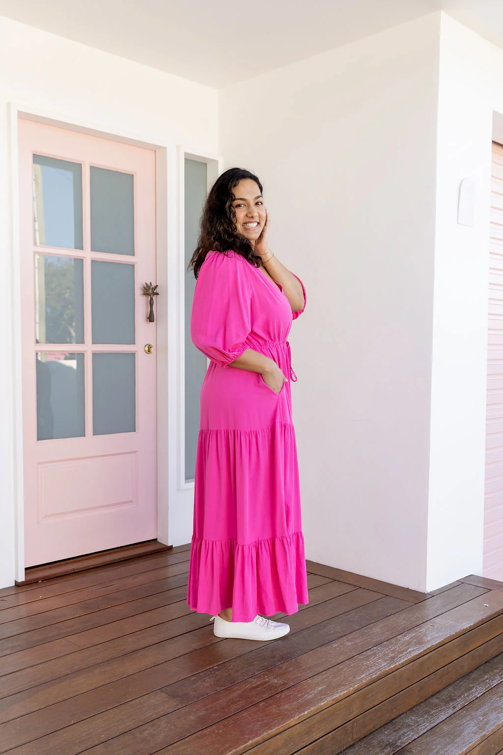 Billie Dress in Pink - Image 21