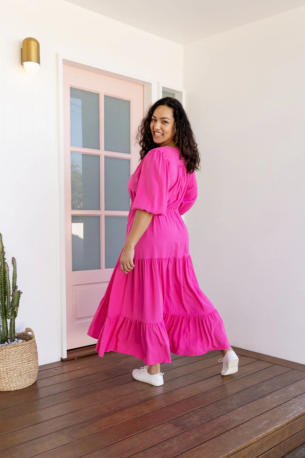 Billie Dress in Pink - Image 24