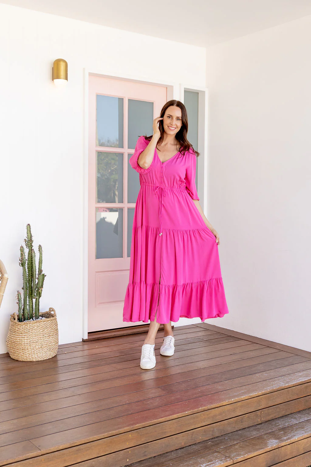 Billie Dress in Pink - Image 26