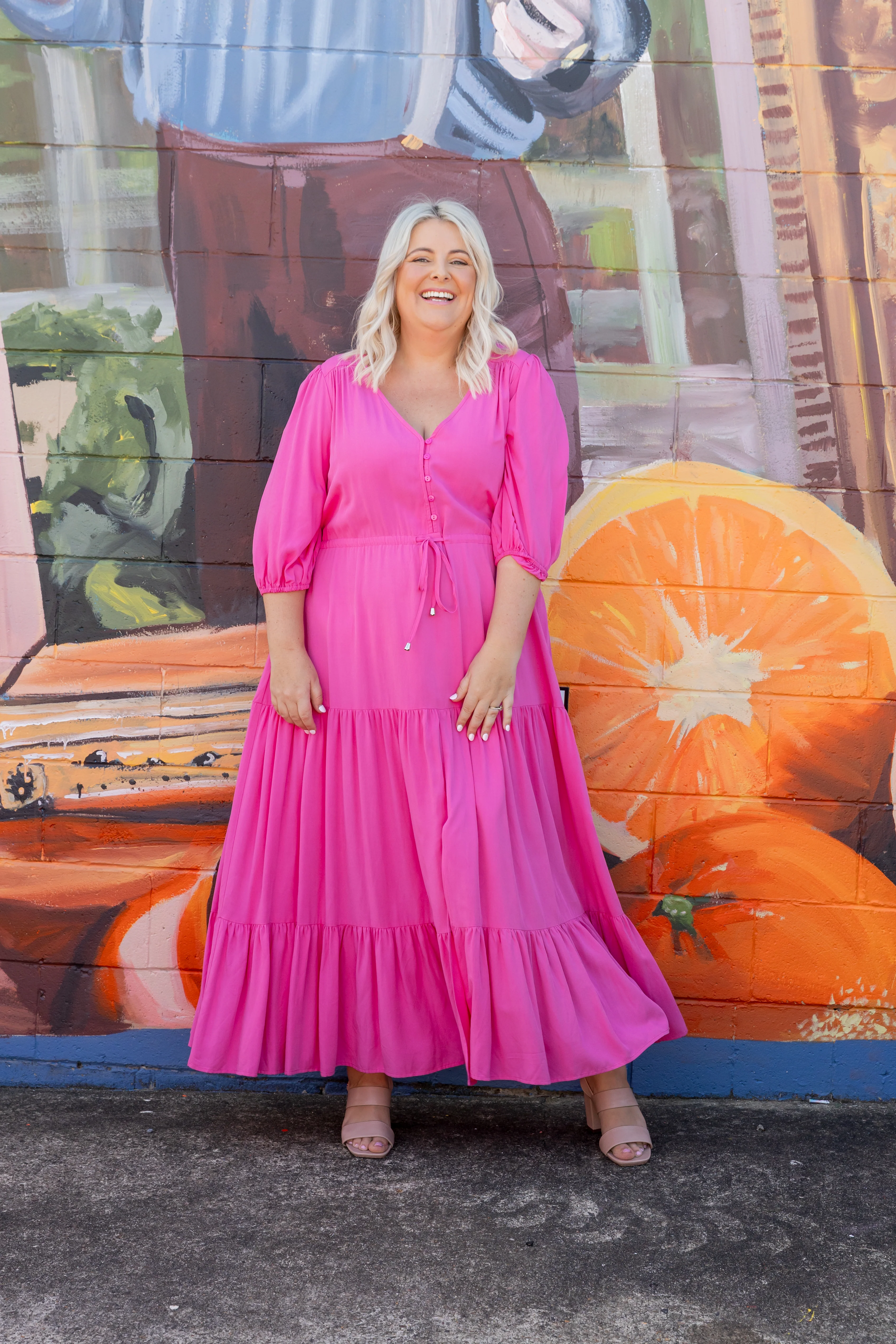 Billie Dress in Pink - Image 3