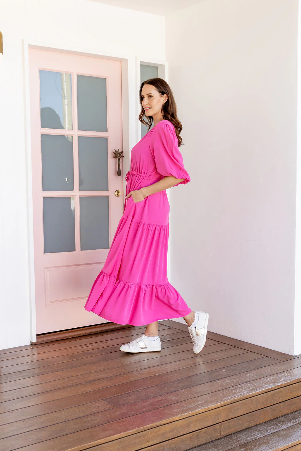 Billie Dress in Pink - Image 37