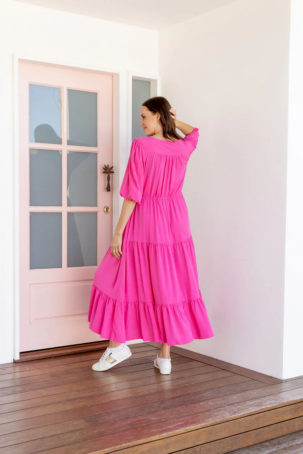 Billie Dress in Pink - Image 38