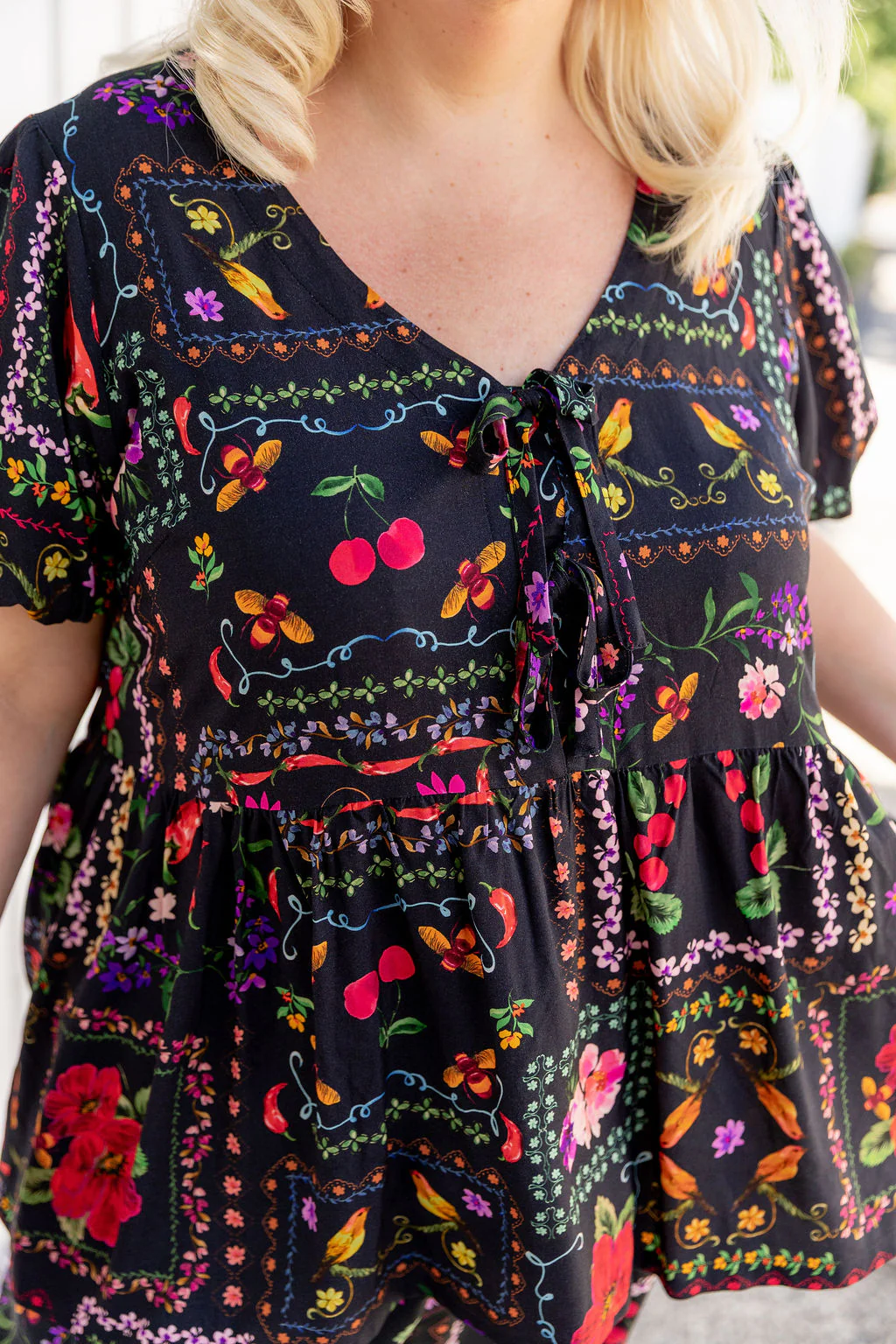 Birdie Top in Sweet Bee - Image 3