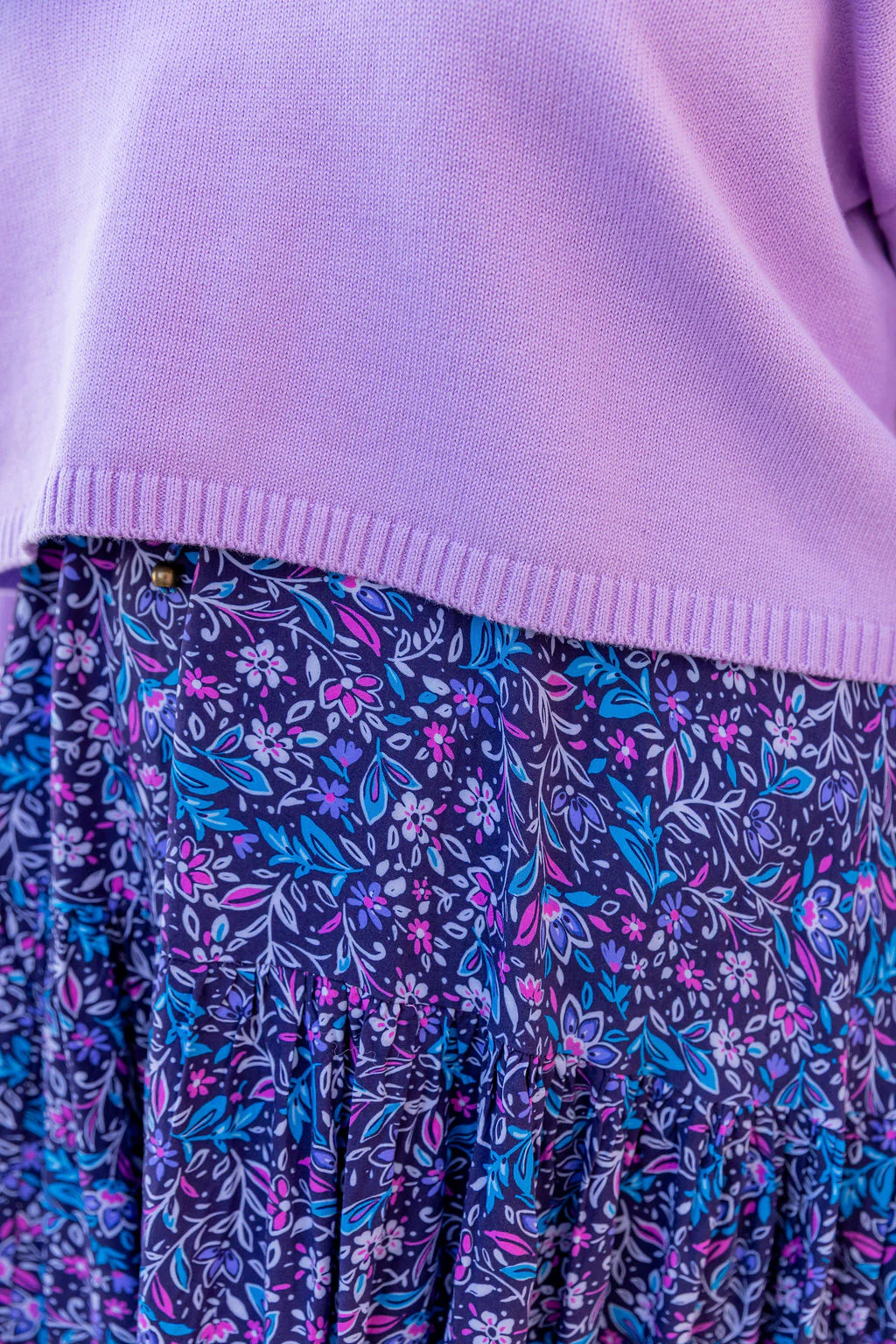 Blakely Crop Knit in Lilac - Image 19