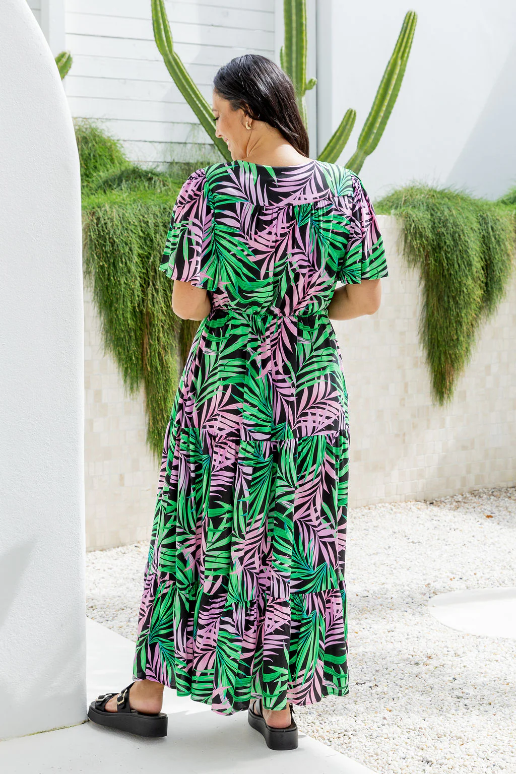 Bonnie Dress in Midnight Jungle - Image 13