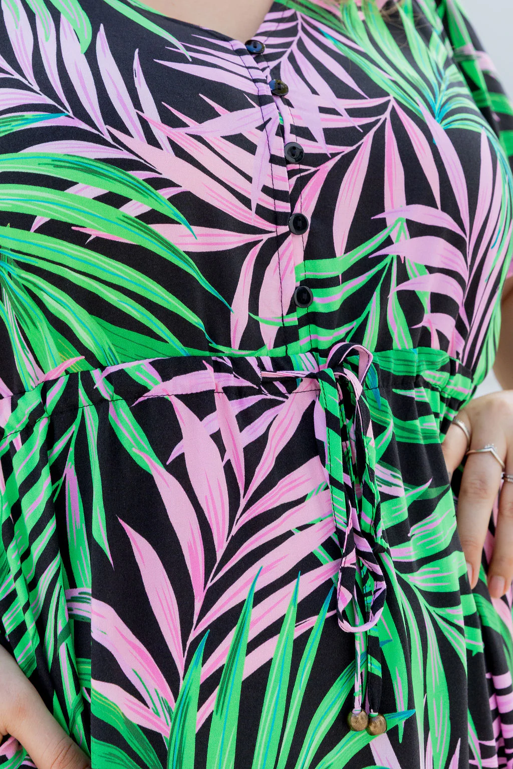 Bonnie Dress in Midnight Jungle - Image 14