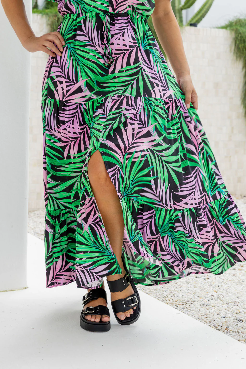Bonnie Dress in Midnight Jungle - Image 6