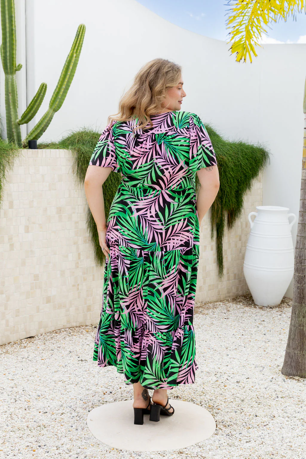 Bonnie Dress in Midnight Jungle - Image 7