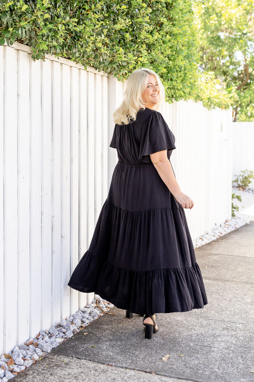 Bonnie Maxi Dress in Black - Image 23