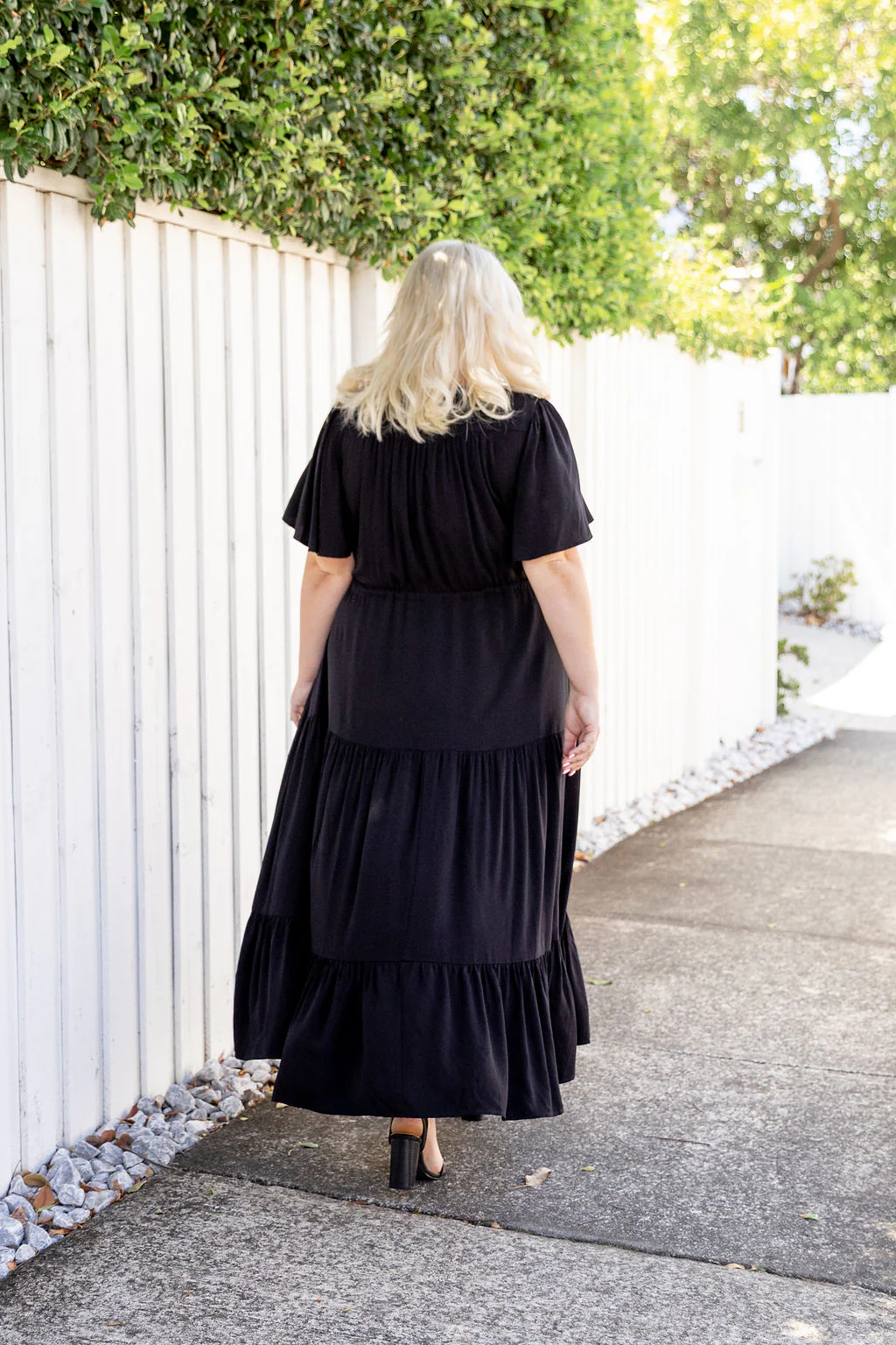 Bonnie Maxi Dress in Black - Image 25