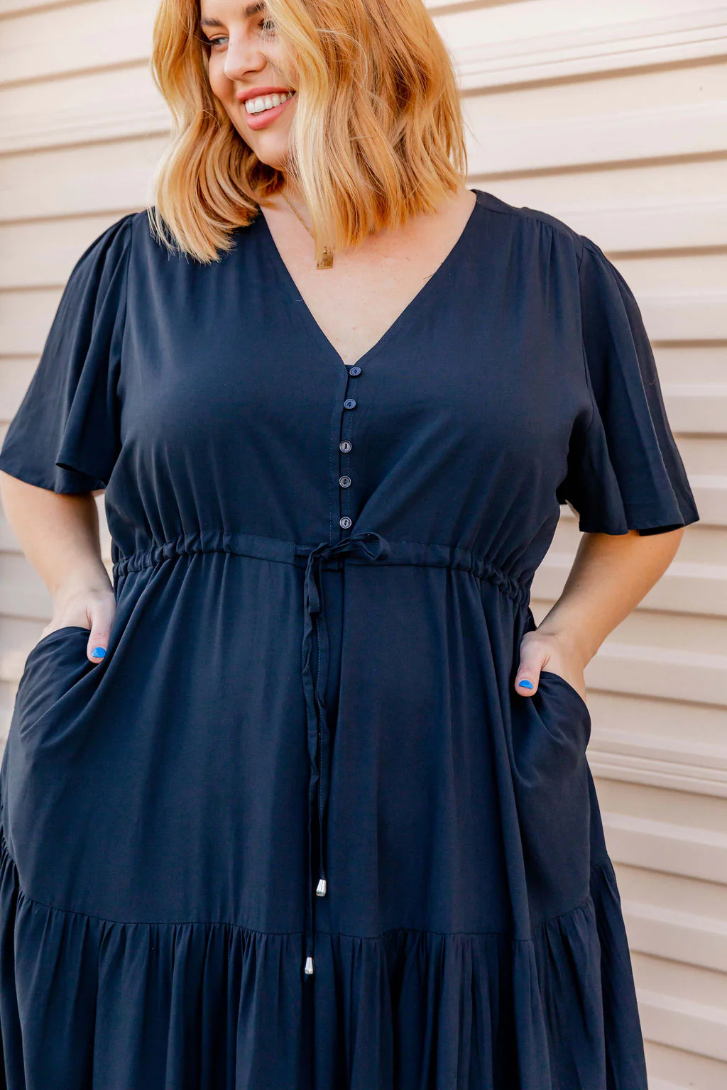 Bonnie Maxi Dress in Black - Image 29