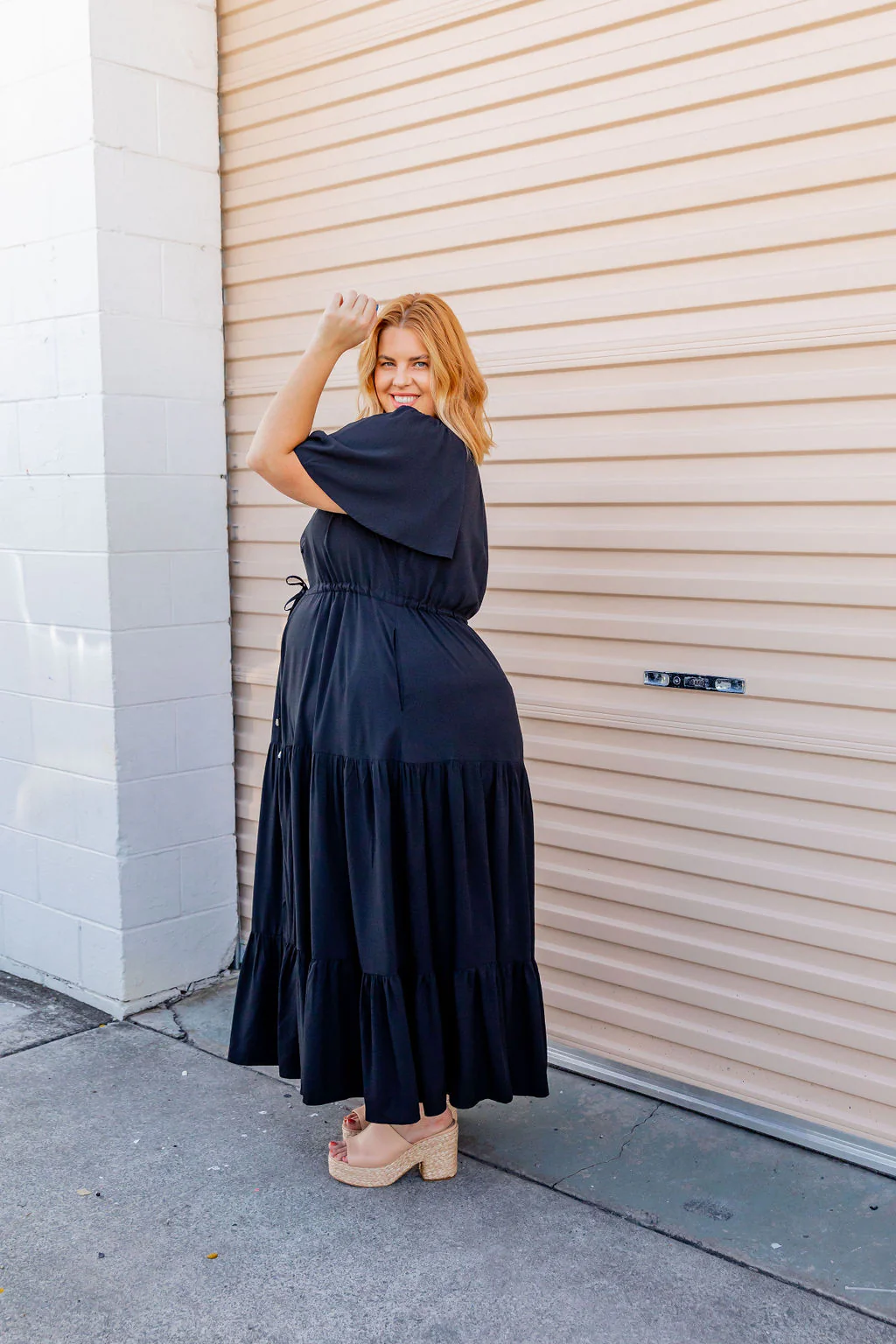 Bonnie Maxi Dress in Black - Image 31