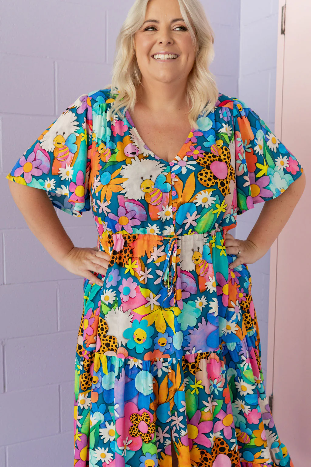Bonnie Maxi Dress in Kutopia Floral by Kasey Rainbow - Image 11